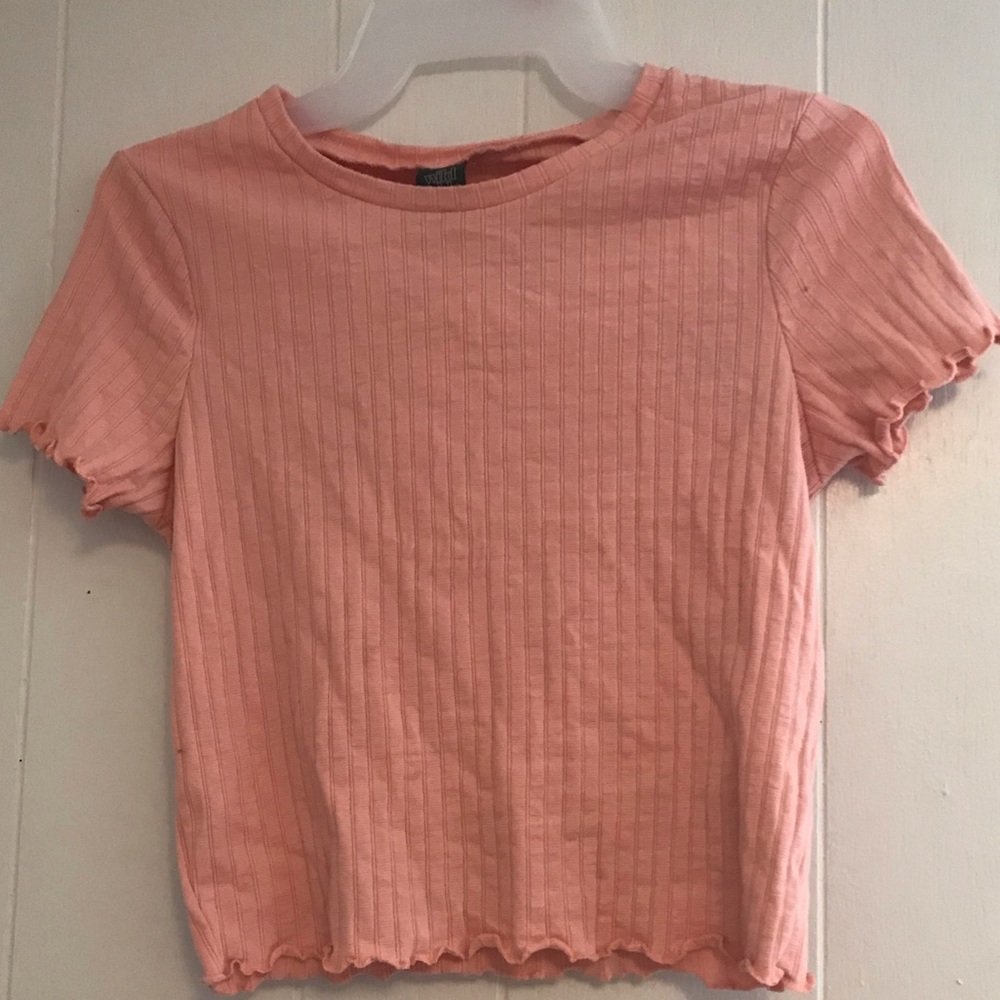 Pink crop top